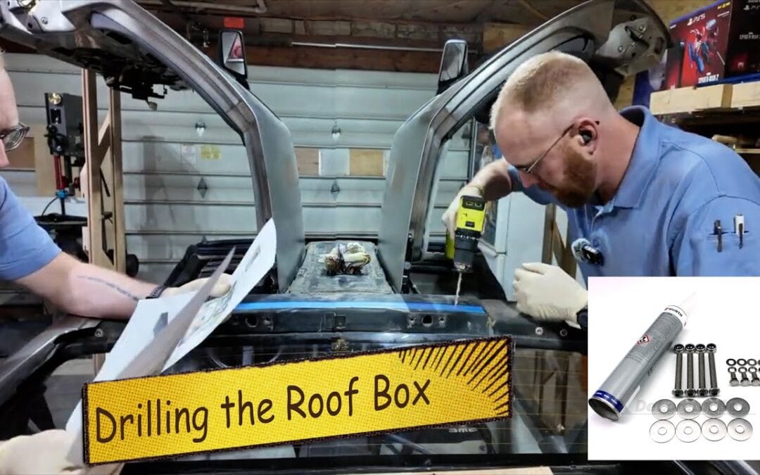 Delorean Roof Box Reinforcement, Dont Let Your Torsion Rods Break.