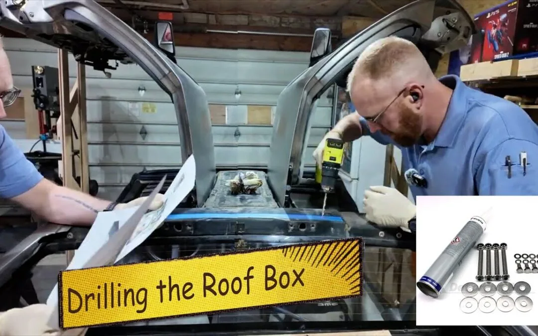 Delorean Roof Box Reinforcement, Dont Let Your Torsion Rods Break.
