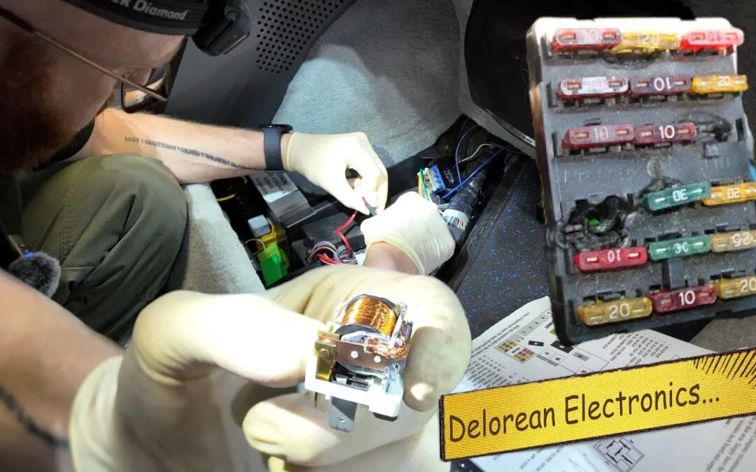 Fixing Delorean Electrical Issues with the Relay Update Kit